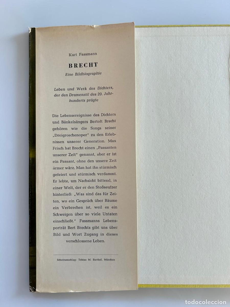 Libros de segunda mano: BRECHT. KURT FASSMANN - Foto 3