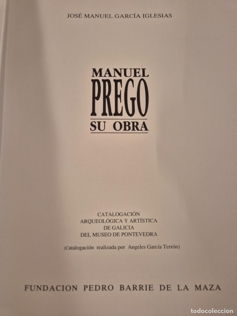 Libros de segunda mano: MANUEL PREGO. SU OBRA. - Foto 3