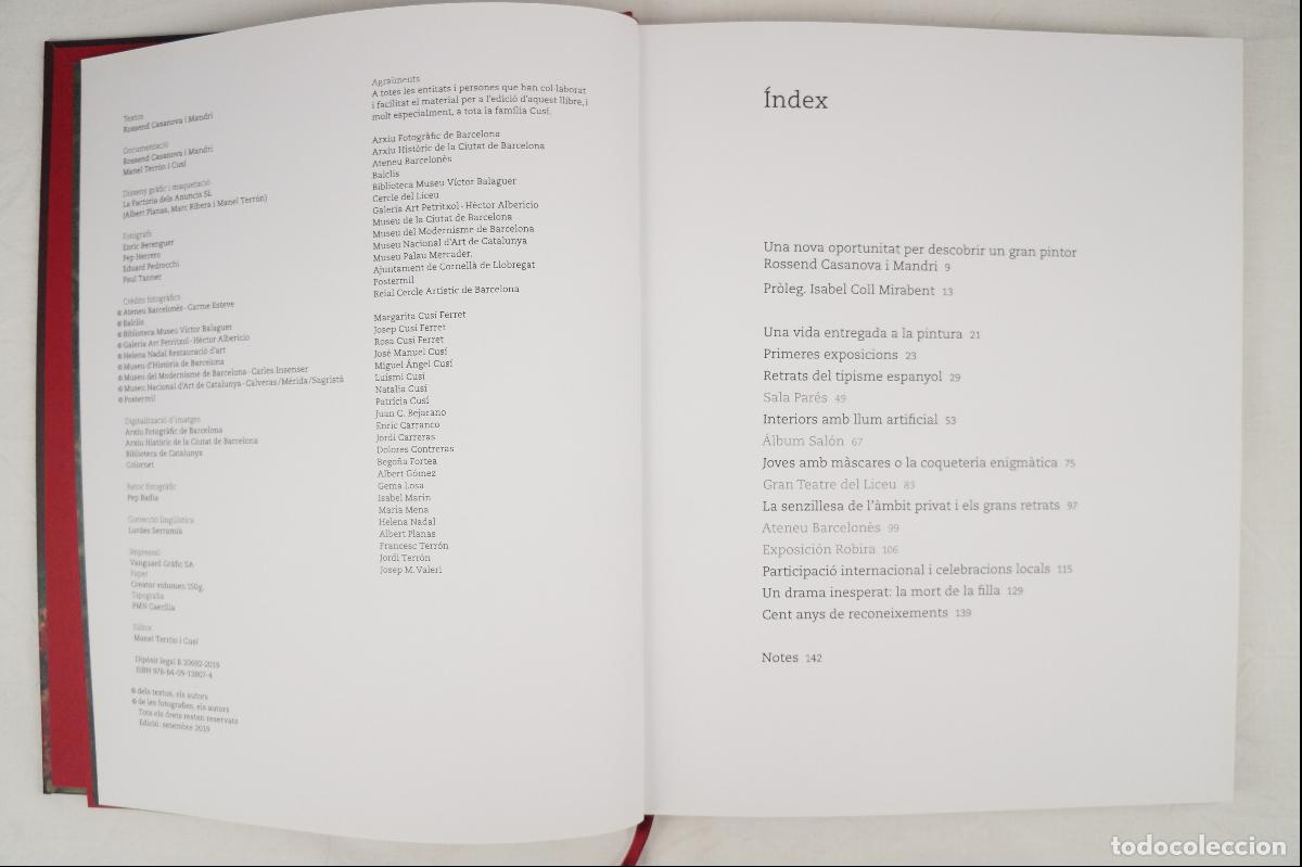 Libros de segunda mano: [Catal&aacute;n] Manuel Cus&iacute;. Devoci&oacute; per la bellesa. 2019 - Foto 5