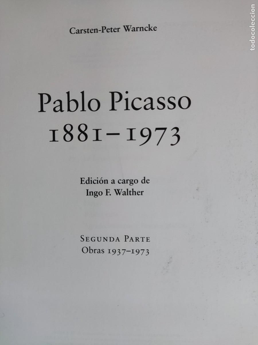 Libros de segunda mano: PICASSO / CARSTEN-PETER WARNCKE / 2007. TASCHEN - Foto 7