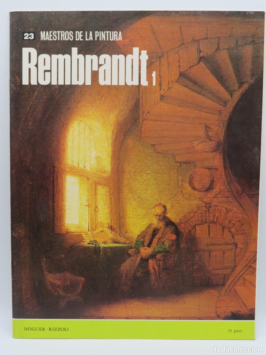 Gebrauchte B&uuml;cher: MAESTROS DE LA PINTURA, N&ordm;23-REMBRANDT- NOGUER-RIZZOLI
