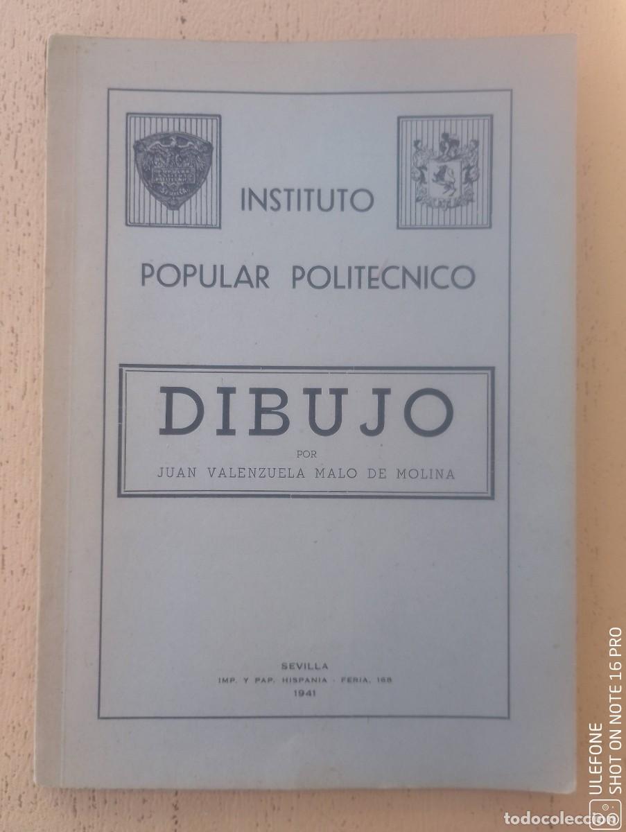 Libros de segunda mano: Libro de Dibujo del Instituto Popular Polit&eacute;cnico - Foto 1