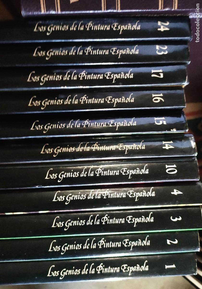 Libros de segunda mano: LOS GENIOS DE LA PINTURA ESPA&Ntilde;OLA-SARPE .lote 11 tomos gran Tama&ntilde;o en tapa dura