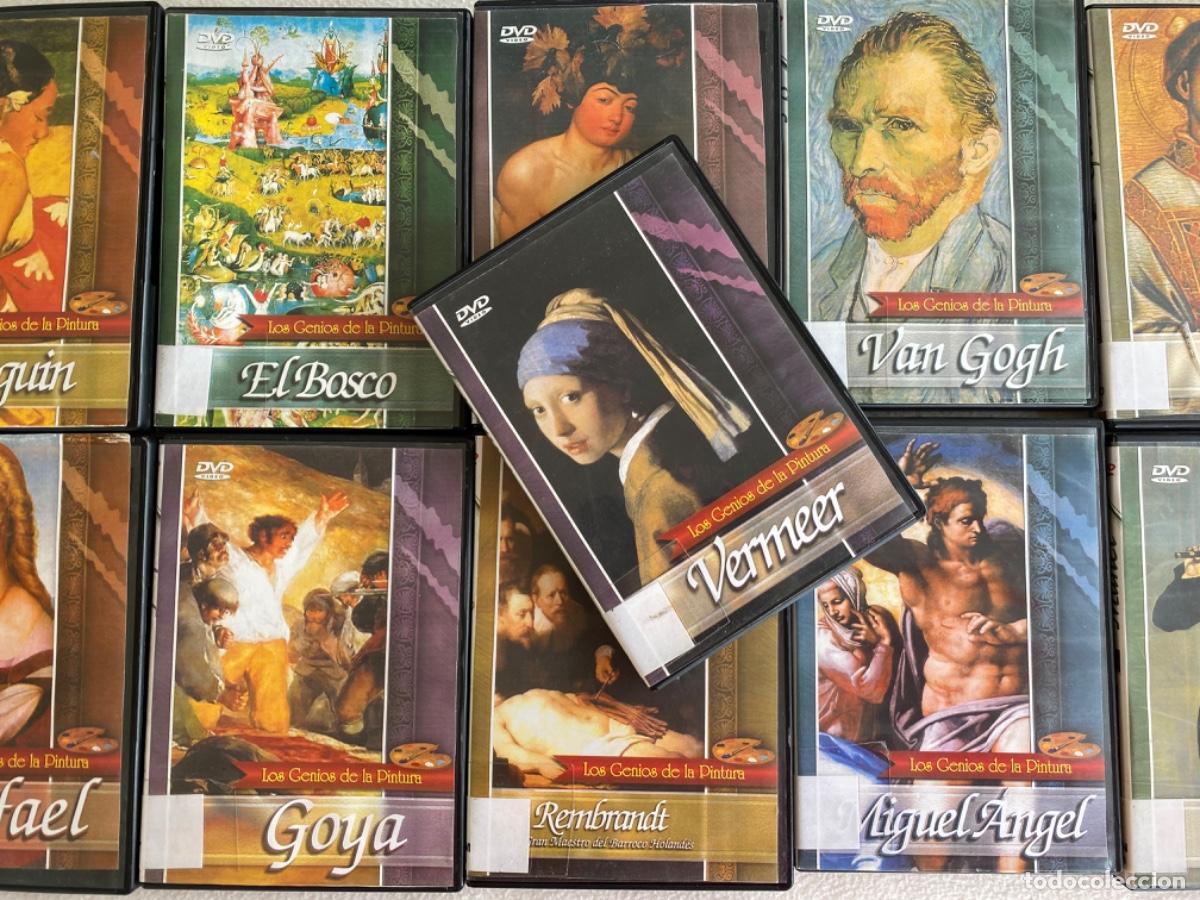 Libri di seconda mano: Los genios de la pintura 11 DVD Goya Rafael Caravaggio Manet Rembrandt Van Gogh Giotto