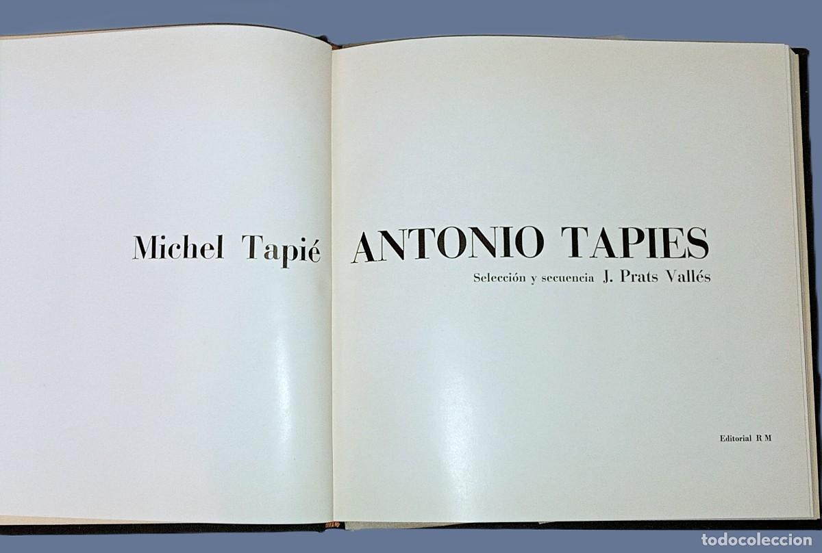 Libros de segunda mano: MIGUEL TAPI&Eacute; - TAPIES - Foto 2