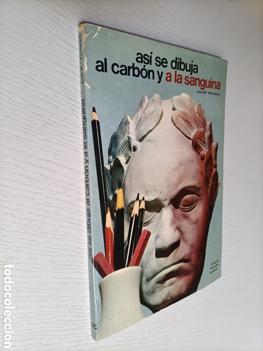 Libros de segunda mano: As&iacute; se dibuja al carb&oacute;n y a la sanguina. Parram&oacute;n . Colecci&oacute;n aprender haciendo t&eacute;cnicas pintura