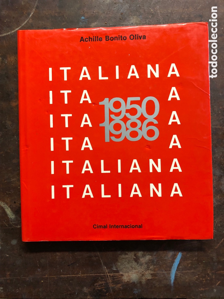Libros de segunda mano: Italiana 1950 1986 achille bonito oliva