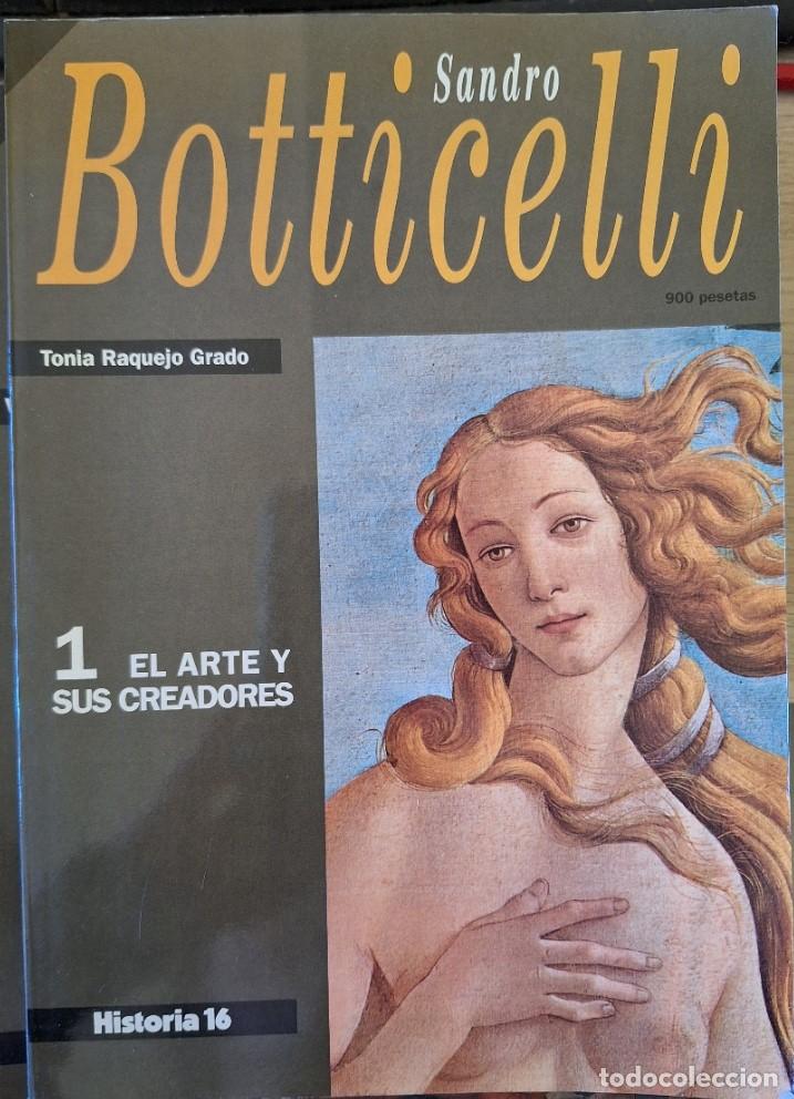Libros de segunda mano: SANDRO BOTTICELLI. - RAQUEJO GRADO, Tonia. - Foto 1