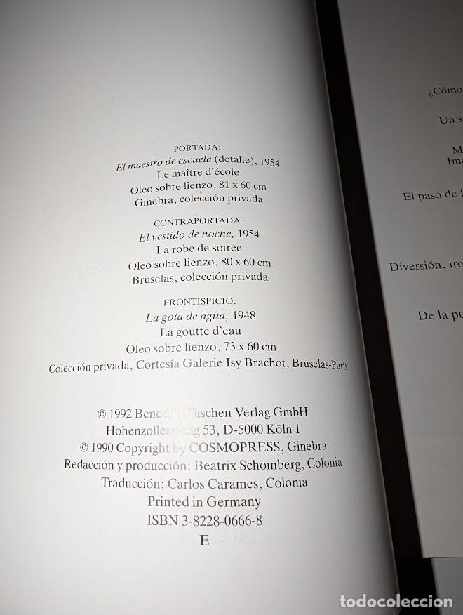 Libros de segunda mano: MAGRITTE - JACQUES MAURIS - TASCHEN - Foto 3