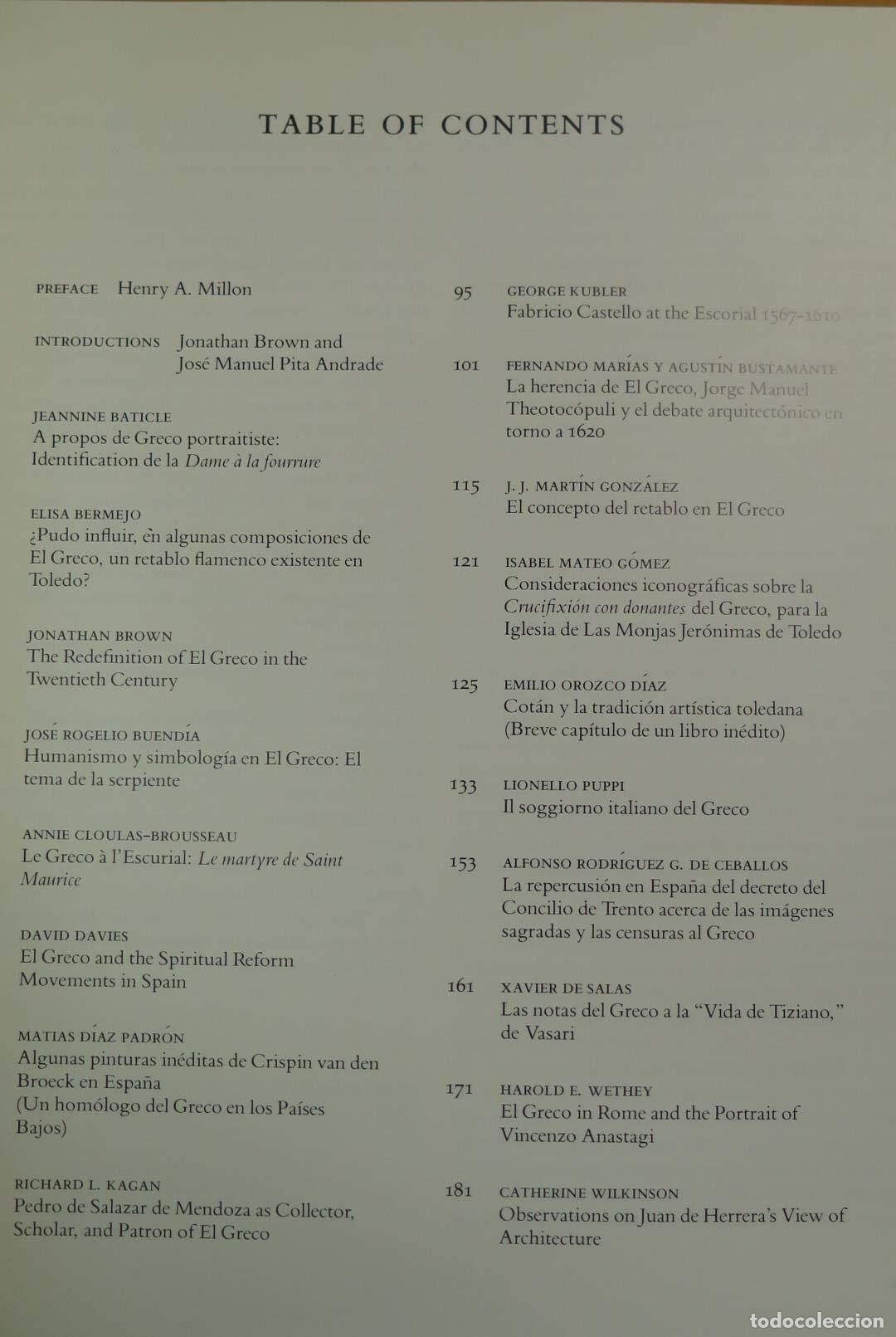 Libros de segunda mano: El Greco: Italy and Spain - Foto 2