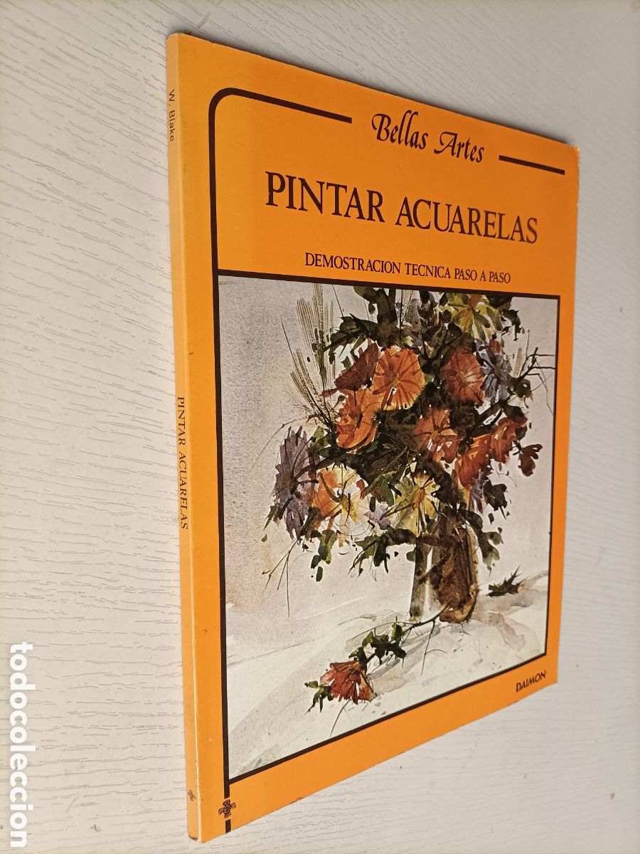 Livros em segunda m&atilde;o: Pintar acuarelas. Demostraci&oacute;n t&eacute;cnica paso a paso.. t&eacute;cnicas pintura