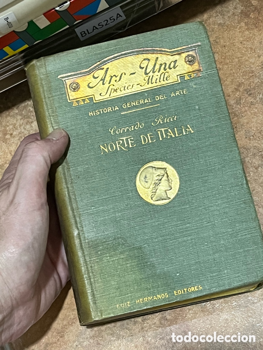 Libros de segunda mano: Blas25A HISTORIA GENERAL DEL ARTE.NORTE DE ITALIA-CORRADO RICCI