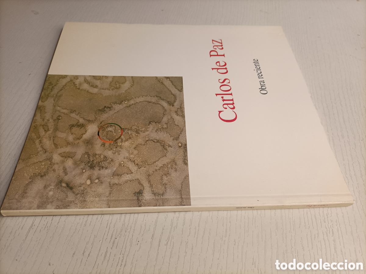 Libros de segunda mano: Carlos de paz. Obra reciente. Galer&iacute;a almirante Madrid 1998