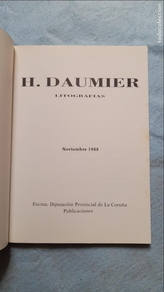 Libros de segunda mano: H. Daumier. Litograf&iacute;as. - Foto 2