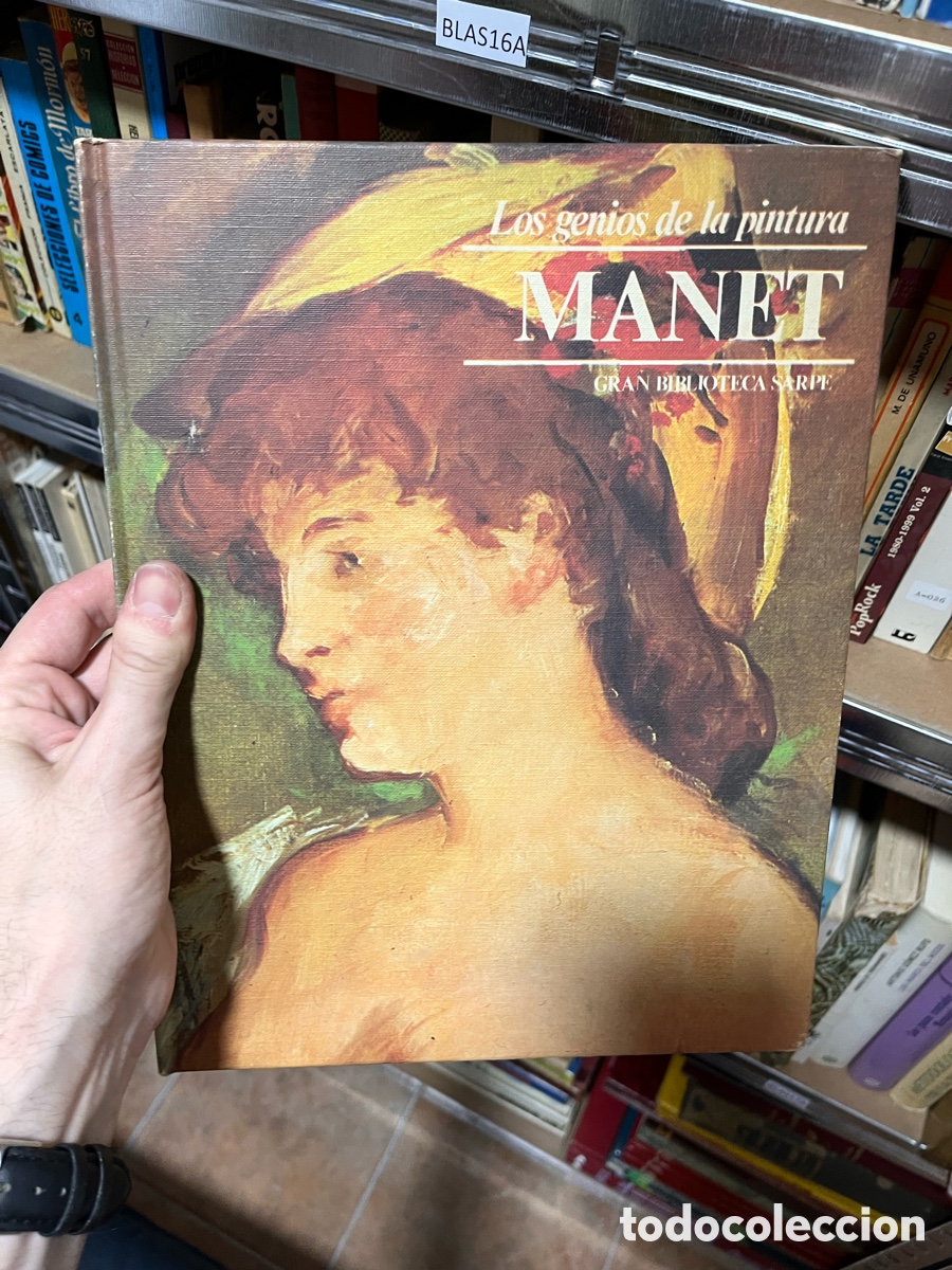 Libros de segunda mano: BLAS16A Los genios de la pintura MANET GRAN BIBLIOTECA SaRPE