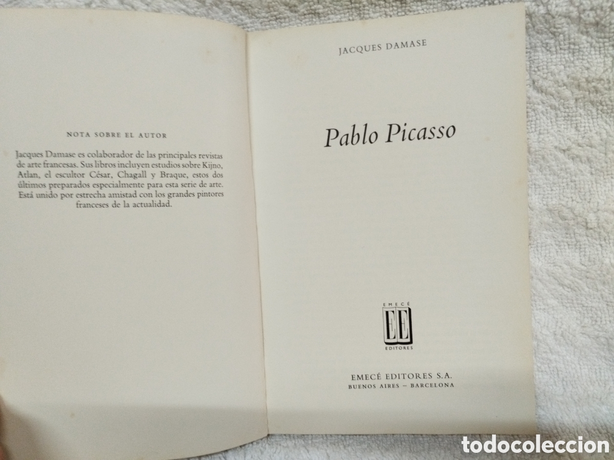 Libros de segunda mano: PICASSO - Jacques Damase/ EMECE 1968 - Foto 3