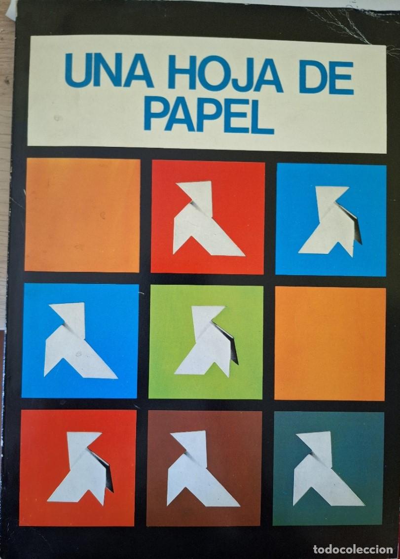 Libros de segunda mano: UNA HOJA DE PAPEL. - - Foto 1