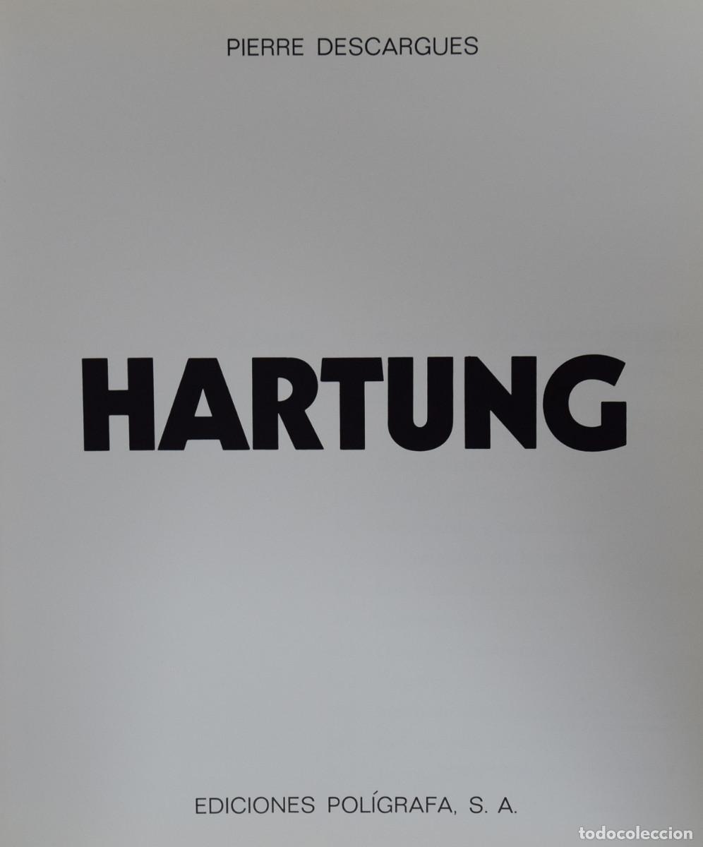 Libros de segunda mano: HARTUNG - Pierre DESCARGUES - Foto 2
