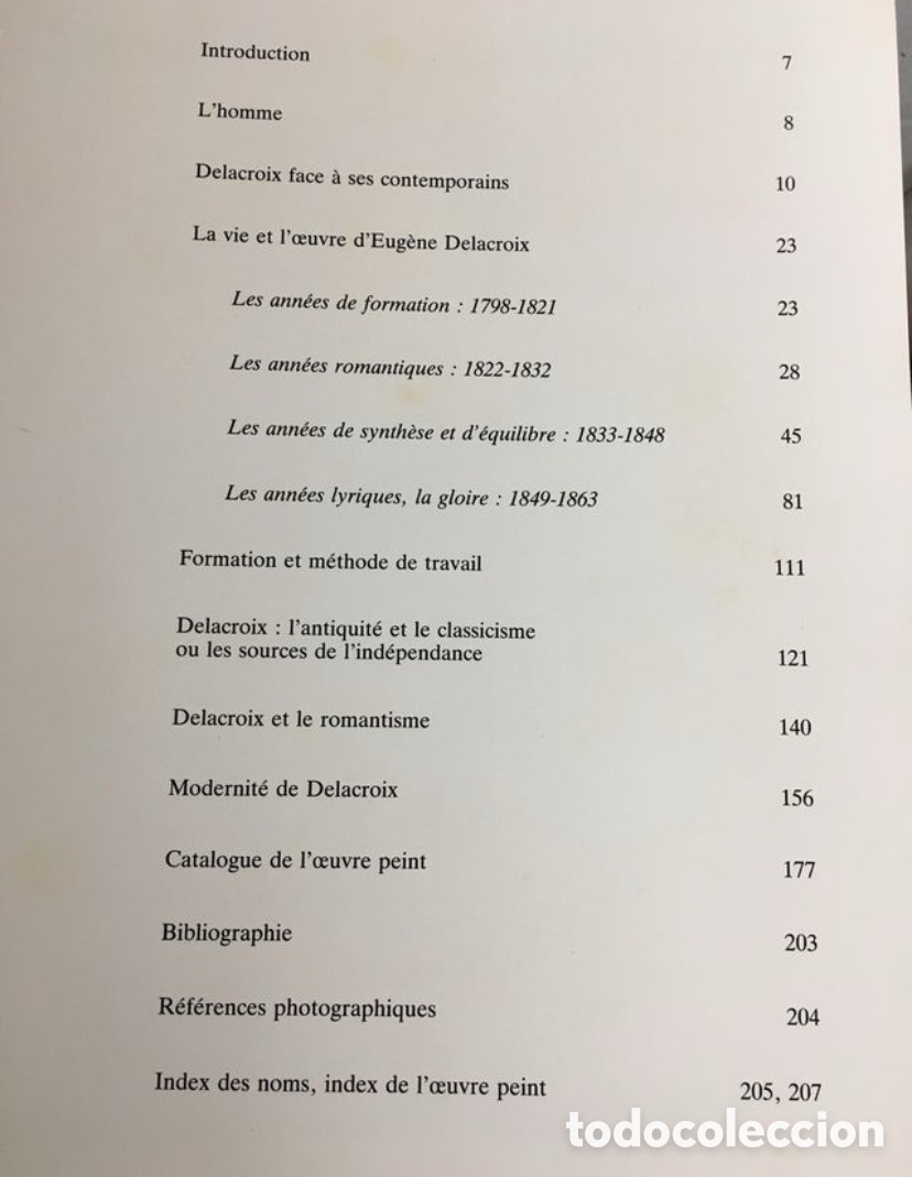Libros de segunda mano: Delacroix. Maurice S&eacute;rullaz. Texto en franc&eacute;s - Foto 6