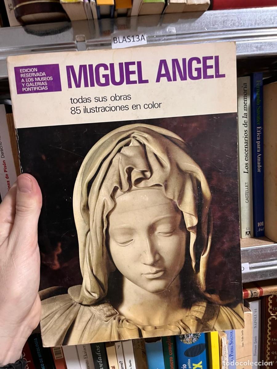 Libros de segunda mano: BLAS13A MIGUEL ANGEL, TODAS SUS OBRAS. 85 ILUSTRACIONES EN COLOR.