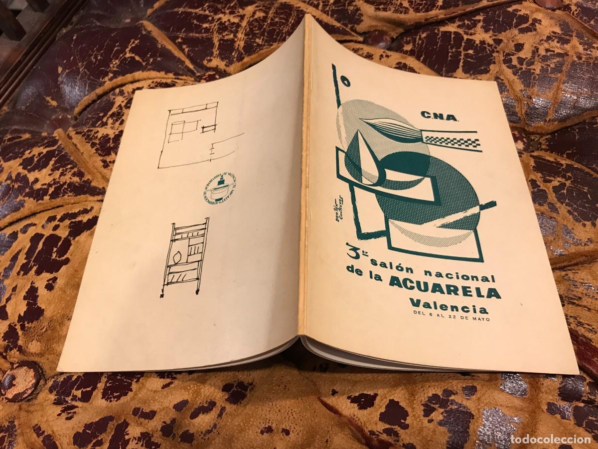 Second hand books: III SAL&Oacute;N NACIONAL DE LA ACUARELA. VALENCIA. 1960. EL MICALET, ACUARELISTAS VALENCIANOS