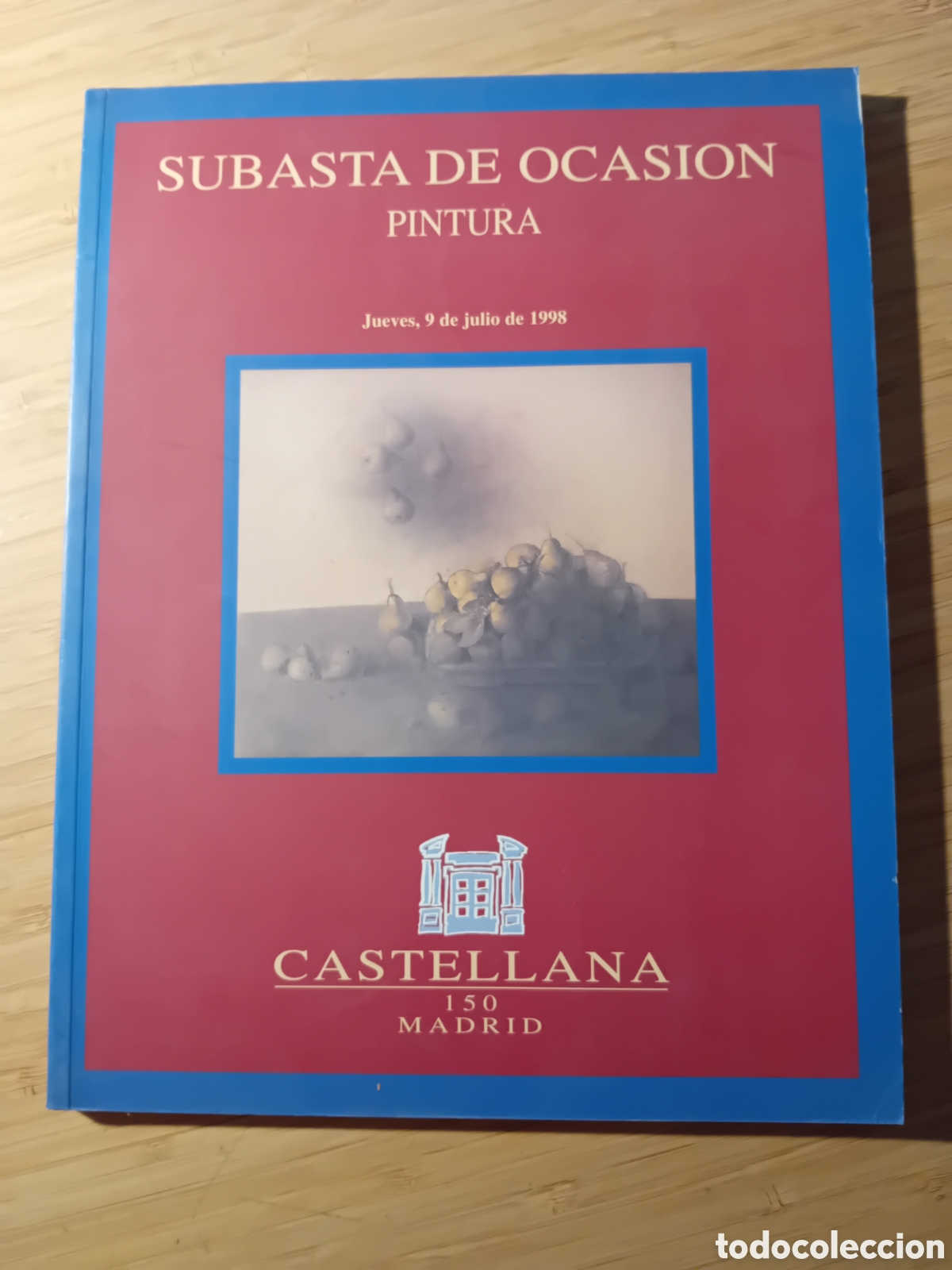 Livros em segunda m&atilde;o: Catalogo Subasta de Ocasi&oacute;n. Pintura. Castellana 150 Madrid 1998