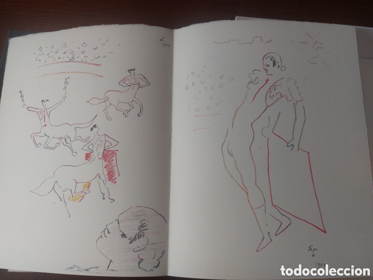 Libros de segunda mano: Gitans et Corridas. 1971. Jean Cocteau. - Foto 3