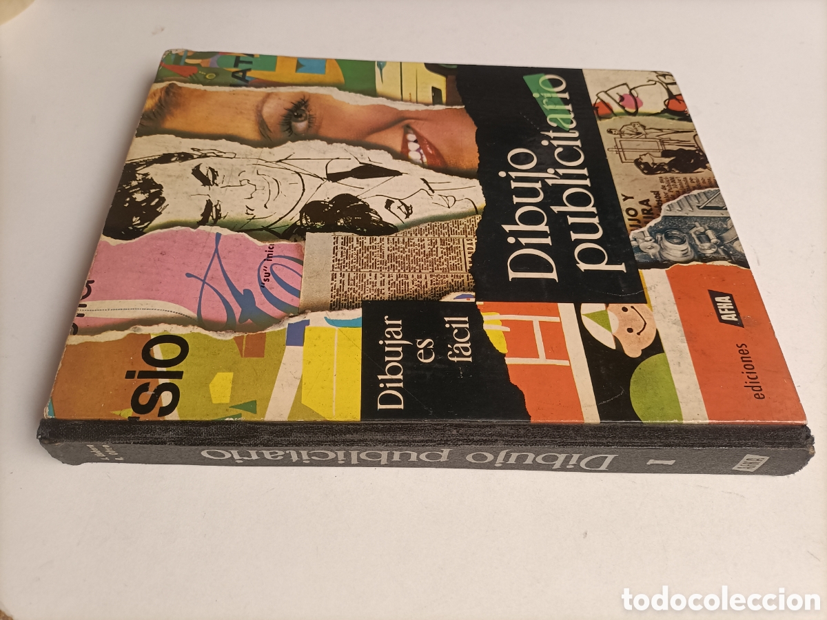 Libros de segunda mano: Dibujo publicitario. Tomo I Jos&eacute; Llobera. Ediciones Afha 1962 t&eacute;cnicas pintura dise&ntilde;o