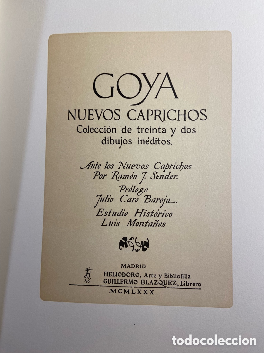 Libros de segunda mano: Goya - Nuevos Caprichos - Foto 4