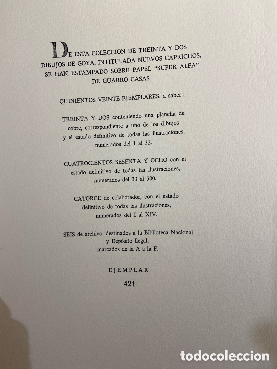 Libros de segunda mano: Goya - Nuevos Caprichos - Foto 5