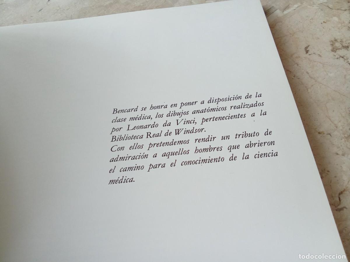 Libros de segunda mano: DISE&Ntilde;OS ANATOMICOS LEONARDO DA VINCI / BENCARD / CJA321 - Foto 8
