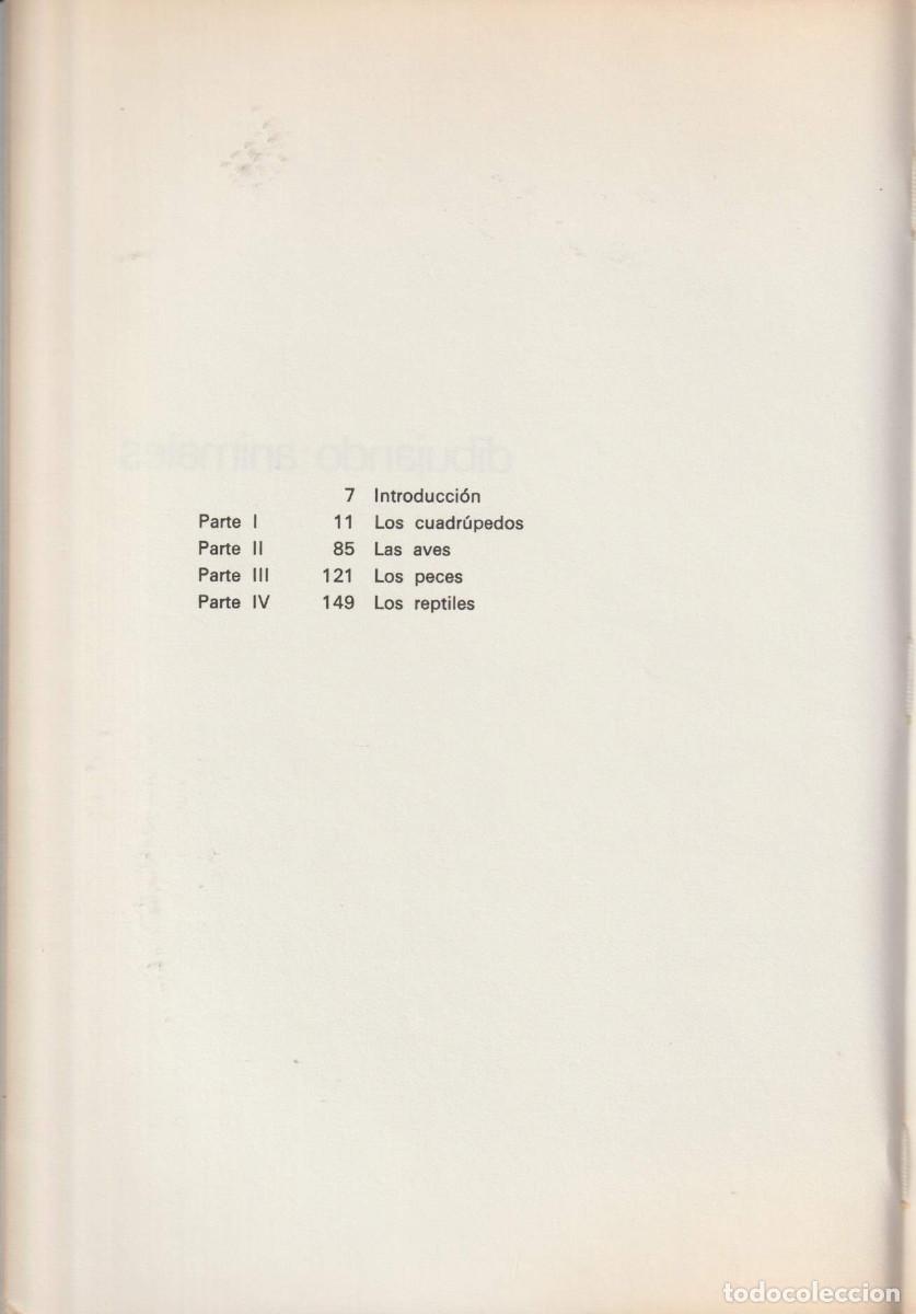Libros de segunda mano: Dibujando animales, Mario Baeza - Foto 3