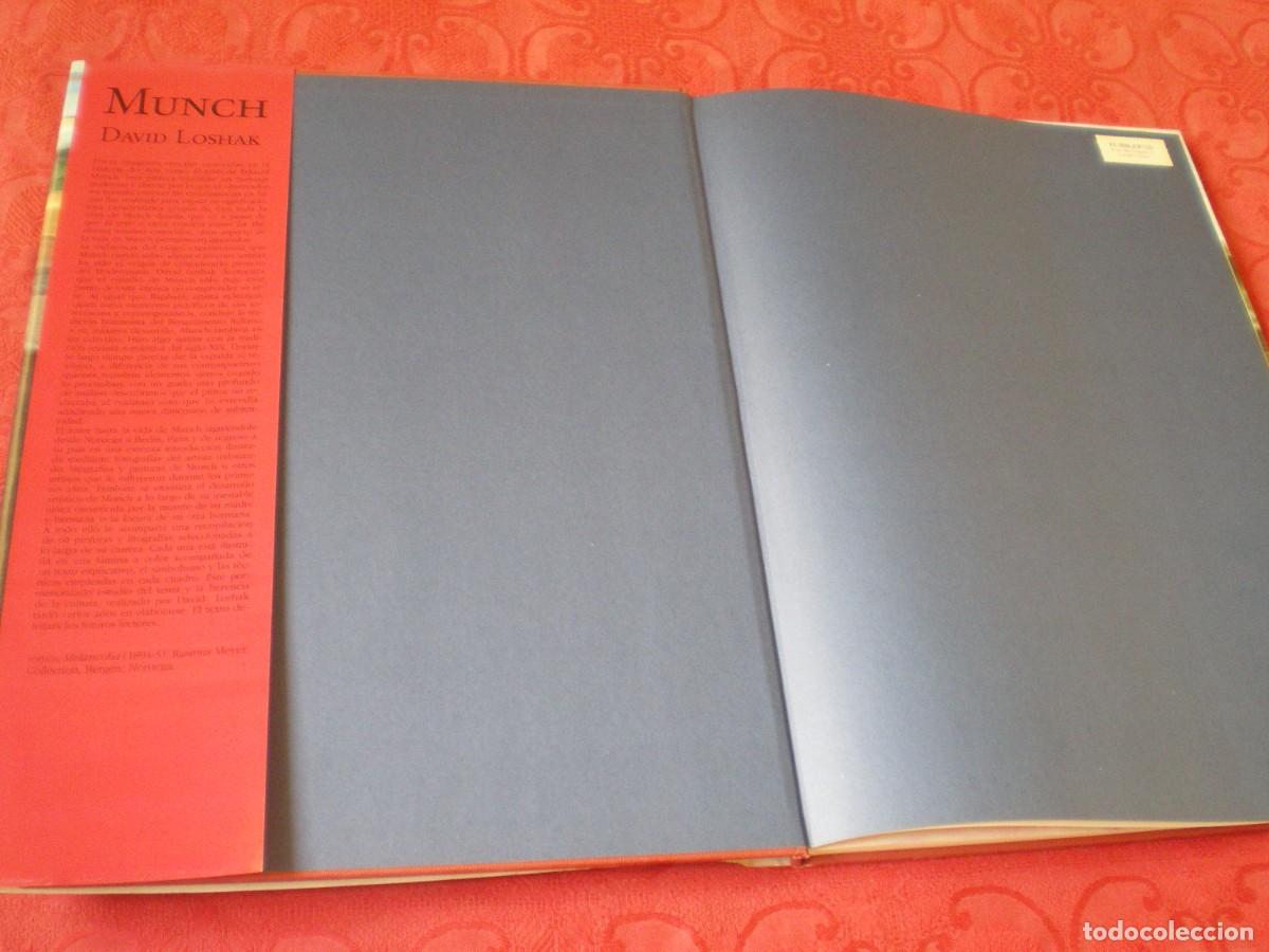 Libros de segunda mano: MUNCH. DAVID LOSHAK. LIBSA. GRAN FORMATO. - Foto 4