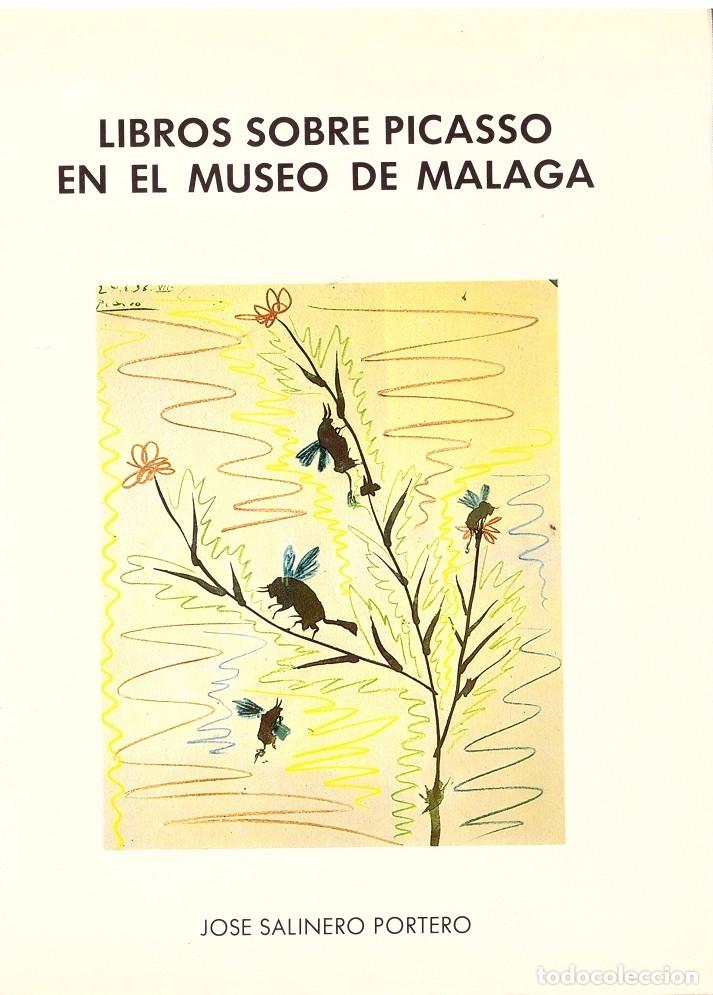 LIBROS SOBRE PICASSO EN EL MUSEO DE MALAGA