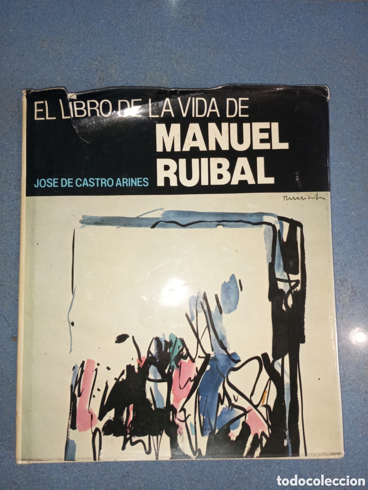 Libros de segunda mano: LIBRO DE LA VIDA DE MANUEL RUIBAL DEDICADO - Foto 1