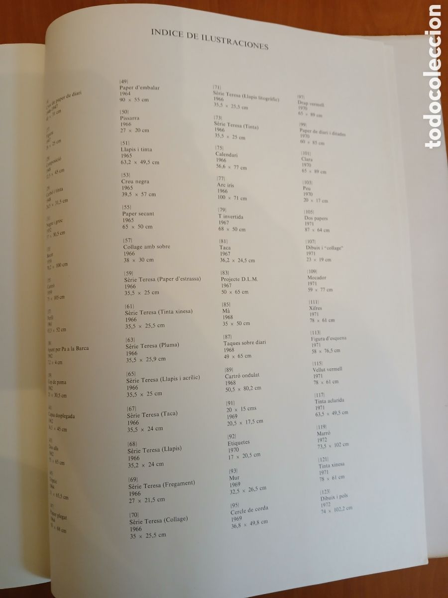 Libros de segunda mano: T&aacute;pies , dibujos. Werner Schmalenbach. - Foto 4