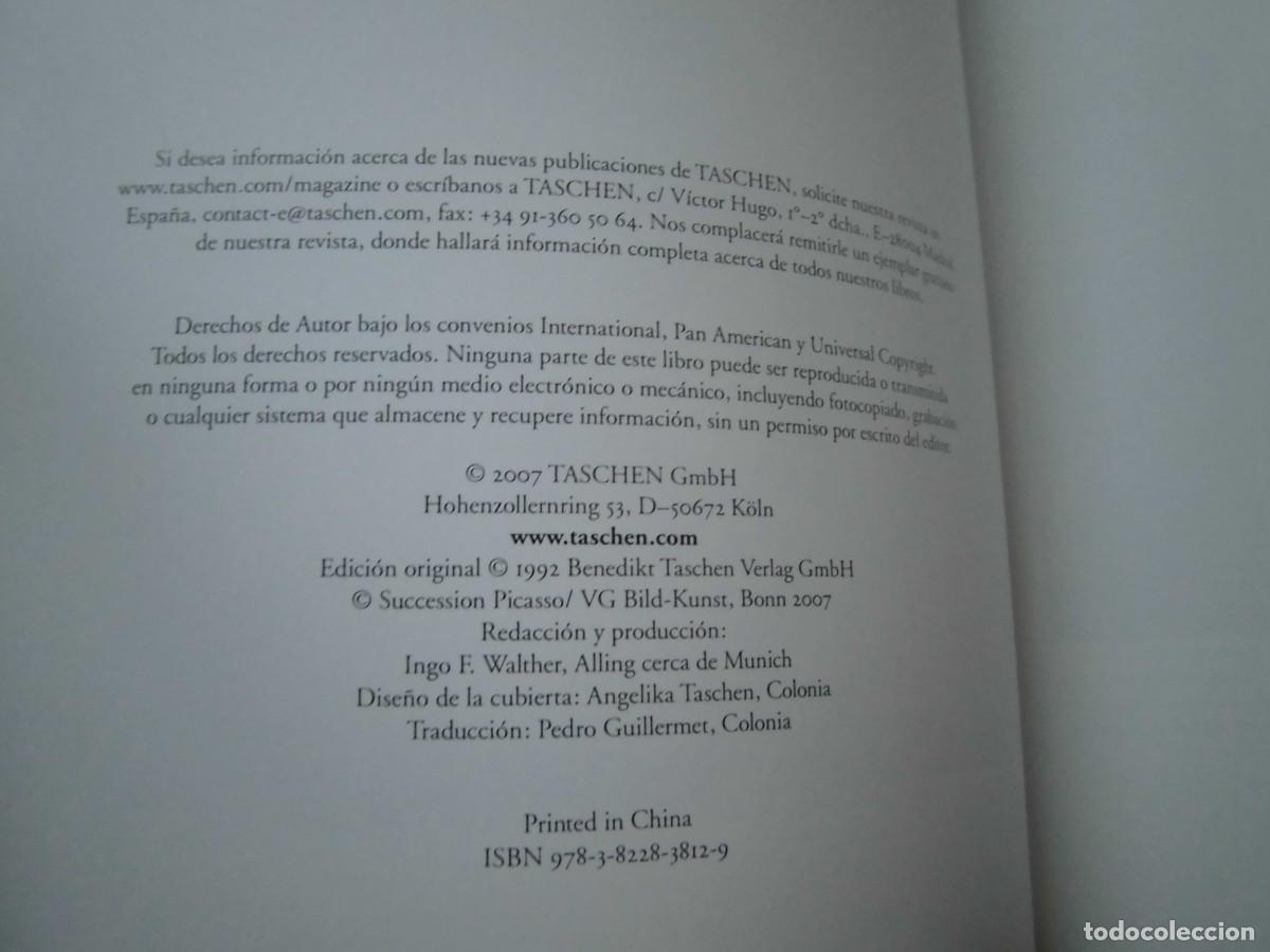 Libros de segunda mano: PICASSO TASCHEN 2 TOMOS 2007 - Foto 8