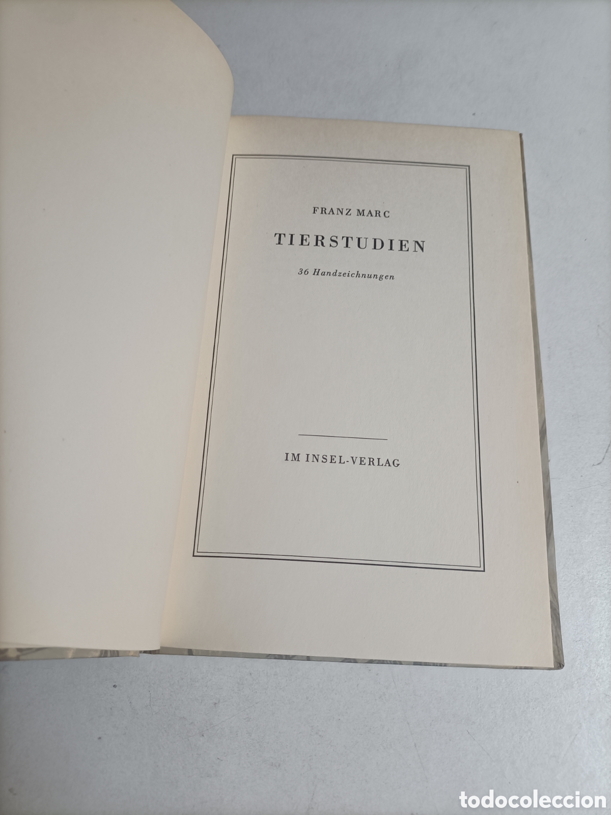 Libros de segunda mano: Franz Marc Tierstudien - Foto 5