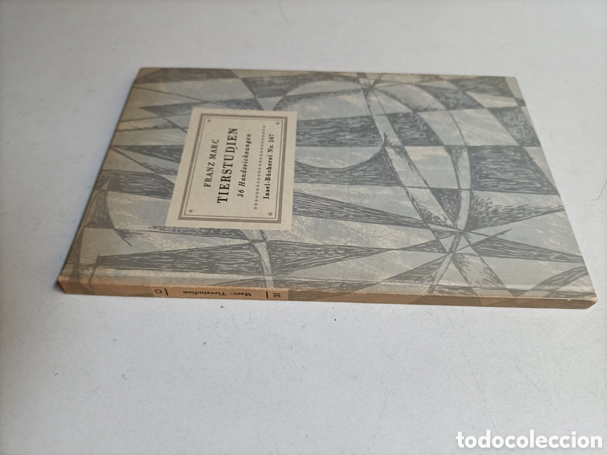 Libros de segunda mano: Franz Marc Tierstudeien
