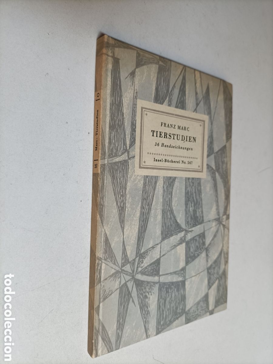 Libros de segunda mano: Franz Marc Tierstudien - Foto 1