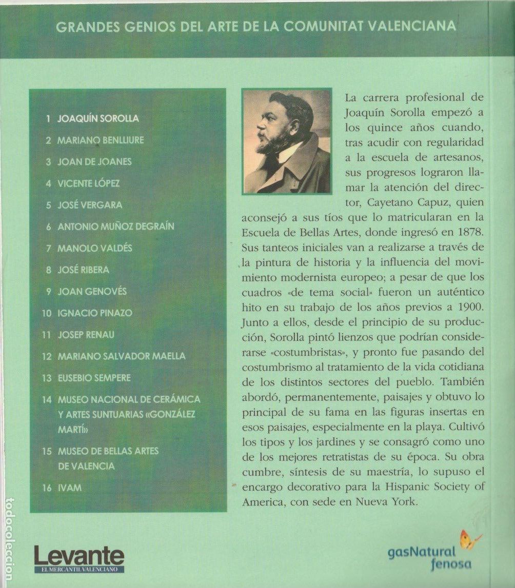 Libros de segunda mano: Joaqu&iacute;n Sorolla / Facundo Tom&aacute;s Ferre - 2011 - Foto 2