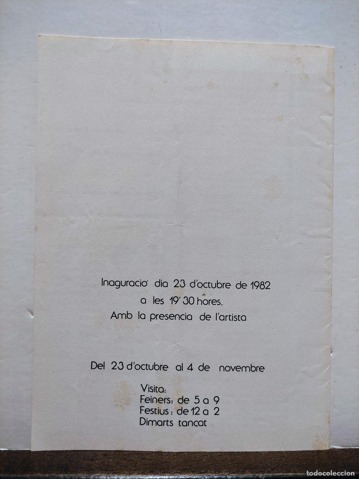 Libros de segunda mano: DIPTICO EXPOSICION CARICATURES DE XAVIER CUGAT - Foto 3
