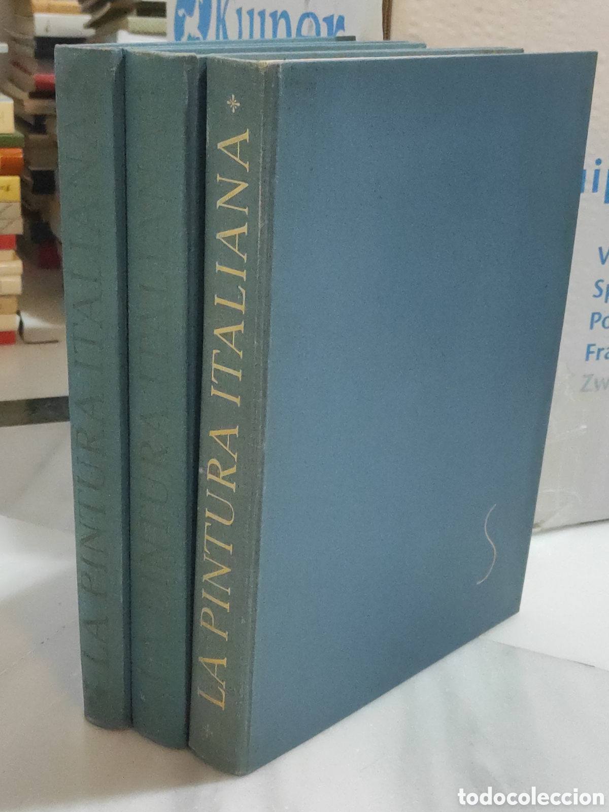 Second hand books: 3 VOL. LA PINTURA ITALIANA/ SKIRA CARROGGIO