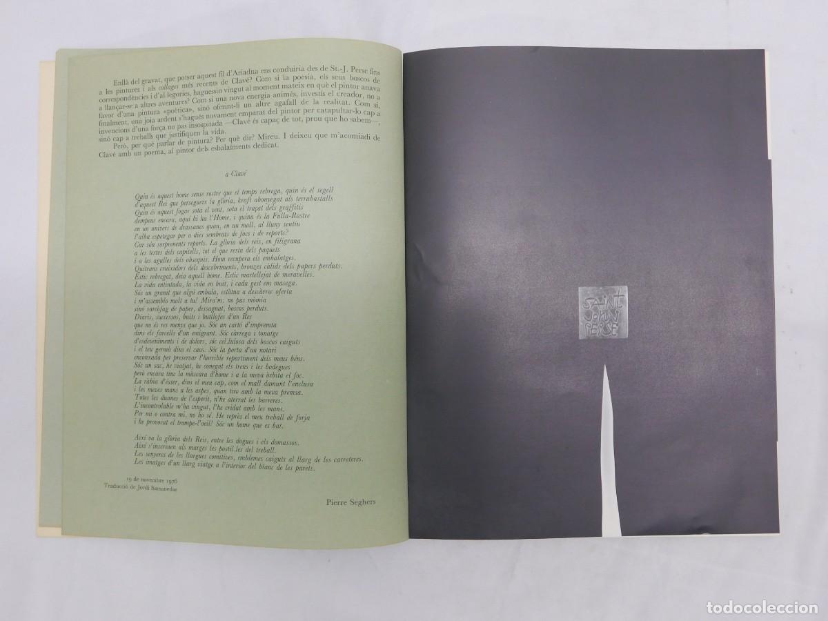 Libros de segunda mano: ANTONI CLAV&Eacute; - PINTURES ESCULTURES 1977 - Foto 5