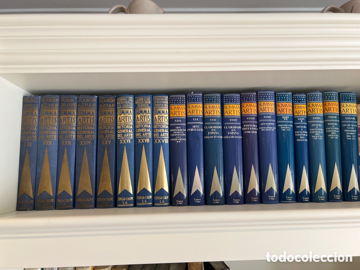 Libros de segunda mano: Summa Artis 38 vol&uacute;menes - Foto 2