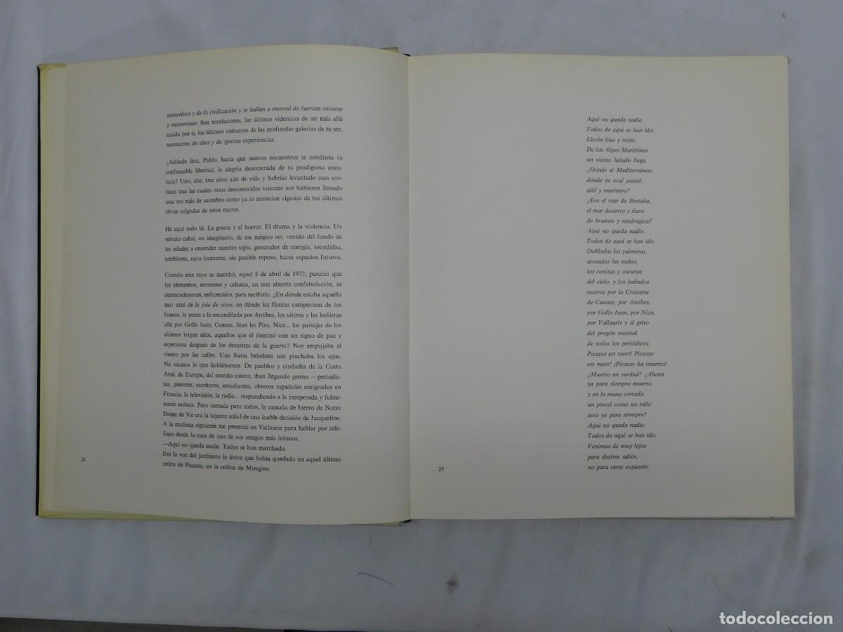 Libros de segunda mano: RAFAEL ALBERTI - PICASSO EL RAYO QUE NO CESA - Foto 6