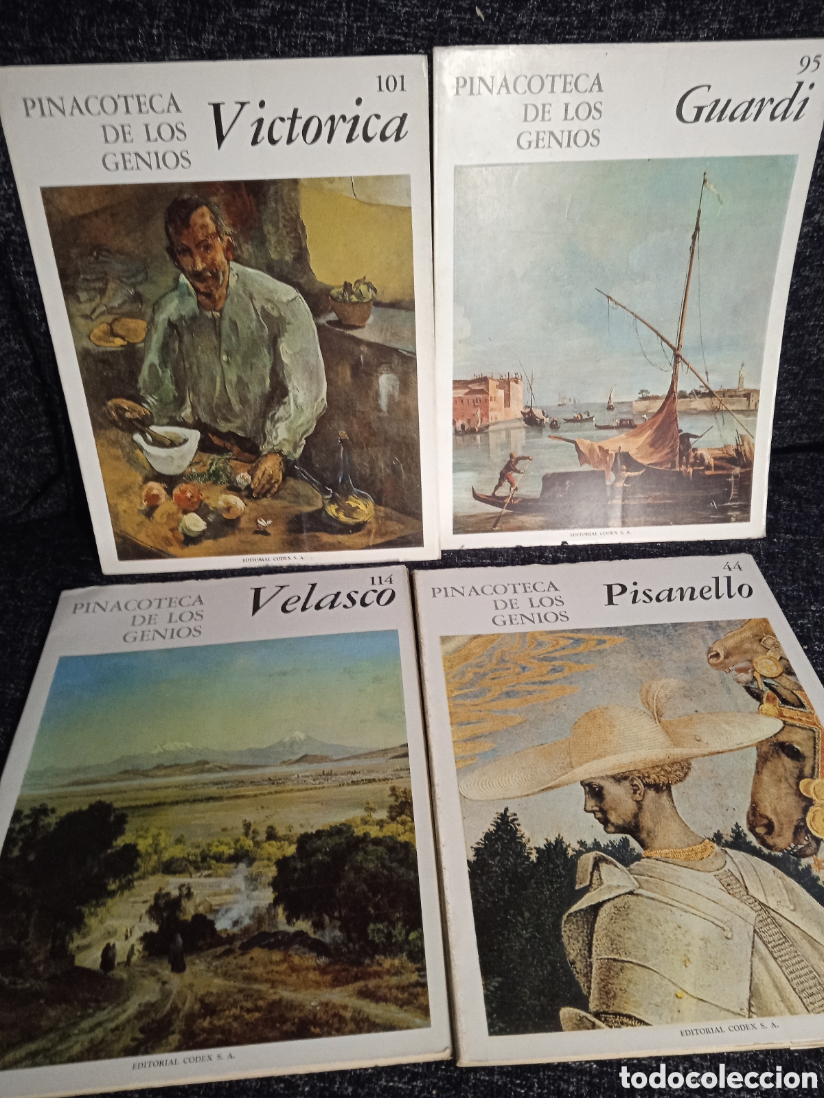 Gebrauchte B&uuml;cher: PINACOTECA DE LOS GENIOS - LOTE 4 LIBROS - PINTORES