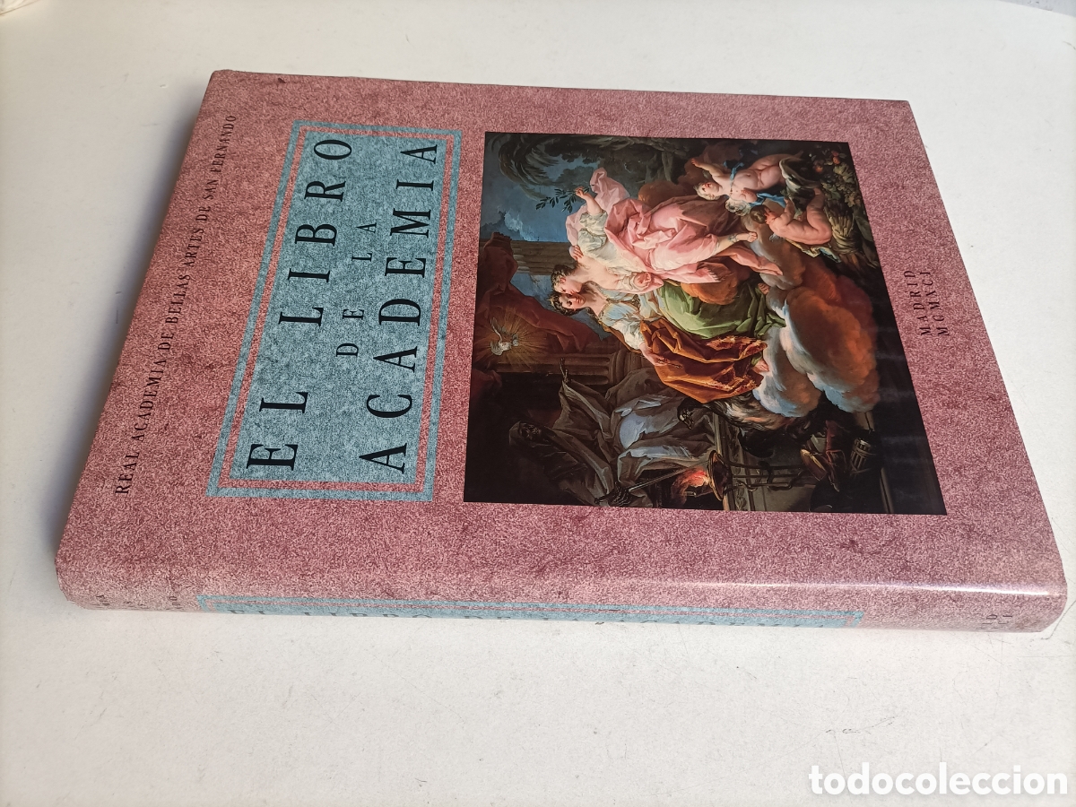 Libros de segunda mano: El libro de la academia. Real Academia de Bellas artes de San Fernando