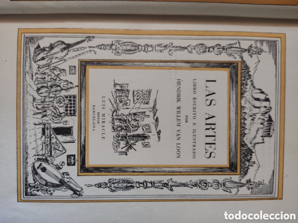 Libros de segunda mano: Las artes de Van Loon - Foto 3