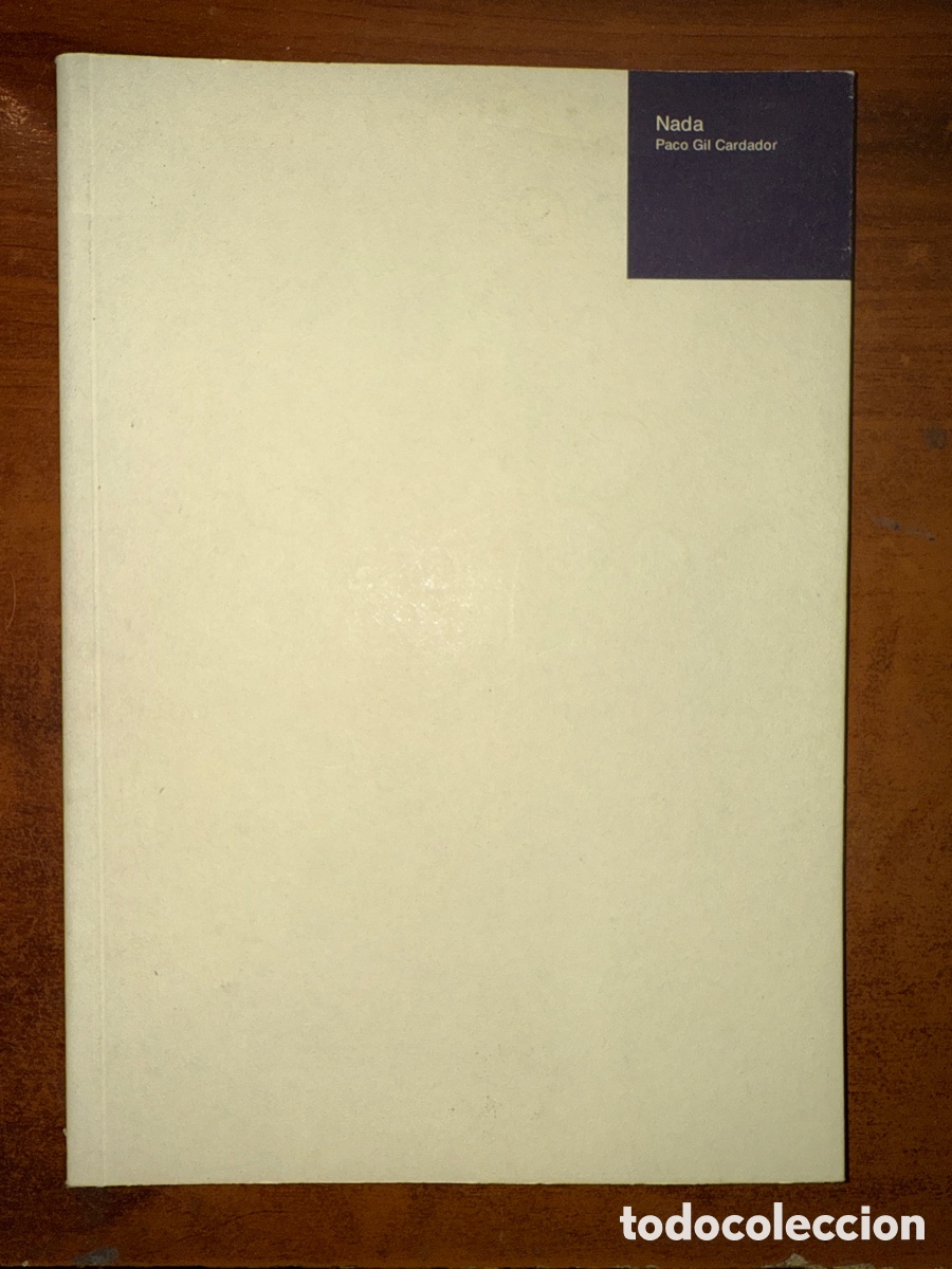 Gebrauchte B&uuml;cher: GIL CARUADOR, Paco. Nada: (cat&aacute;logo)